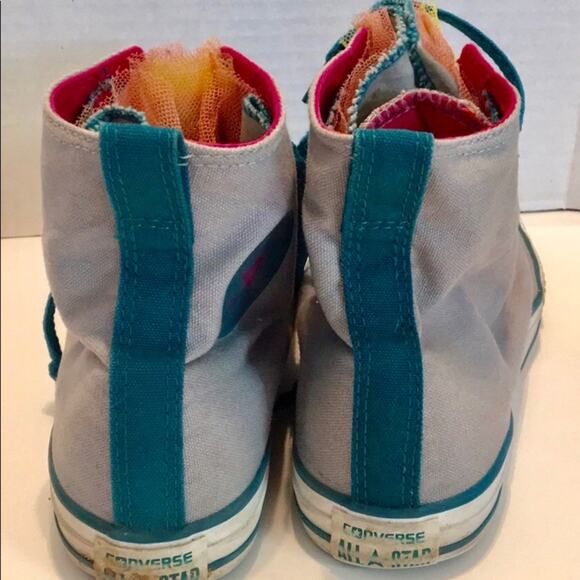 CONVERSE RAINBOW GRAY HIGHTOP 6 - Picture 5 of 8